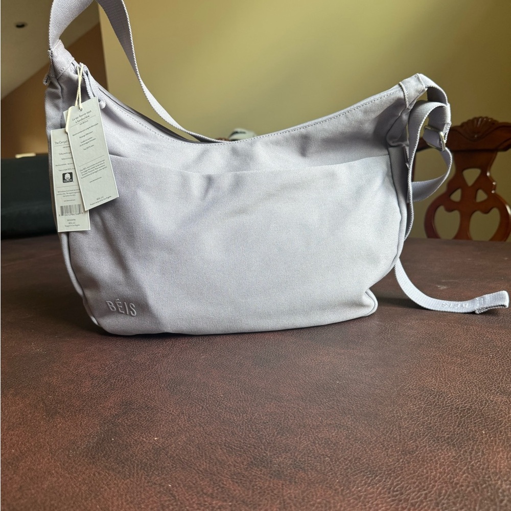 BEIS Lavender Crossbody Carryall